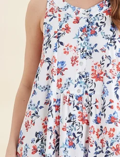 Harper Panel Front Maxi Nightie