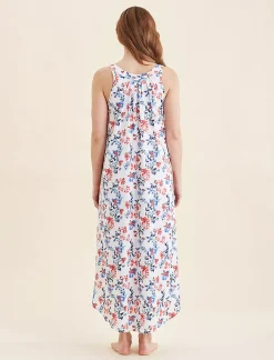 Harper Panel Front Maxi Nightie