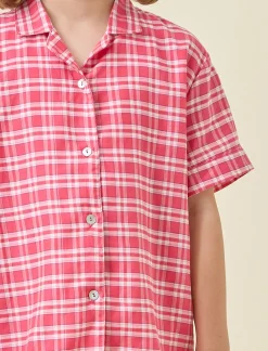 Holiday Plaid Kids PJ Boxer Set