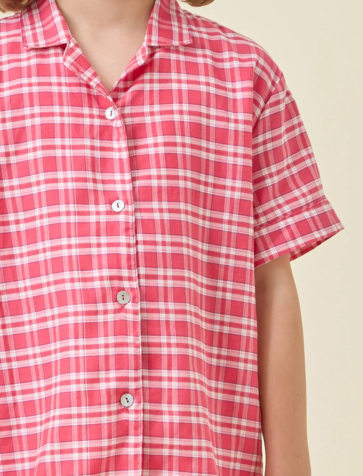 Holiday Plaid Kids PJ Boxer Set