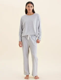 Jada Organic Cotton Boxy Long Sleeve Tee
