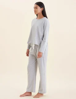 Jada Organic Cotton Boxy Long Sleeve Tee