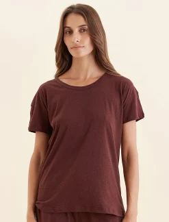 Jada Organic Cotton Knit Tee