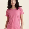 Jada Organic Cotton Knit Tee