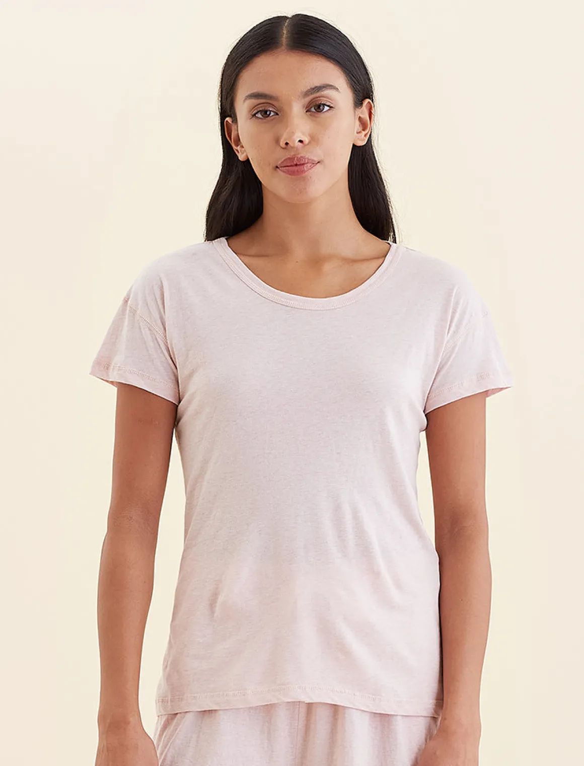 Jada Organic Cotton Knit Tee