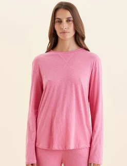 Jada Organic Cotton Knit Long Sleeve Tee
