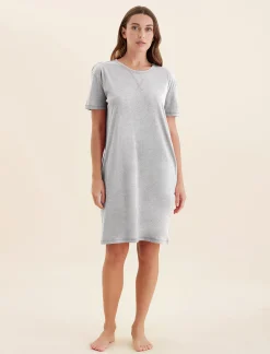 Jada Organic Cotton Knit Midi Nightie