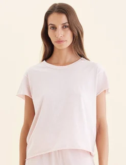 Jada Organic Cotton Knit Boxy Tee
