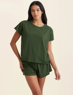 Jada Organic Cotton Knit Boxy Tee