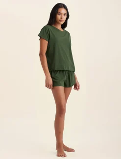 Jada Organic Cotton Knit Boxy Tee