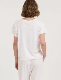 Jada Organic Cotton Knit Boxy Tee