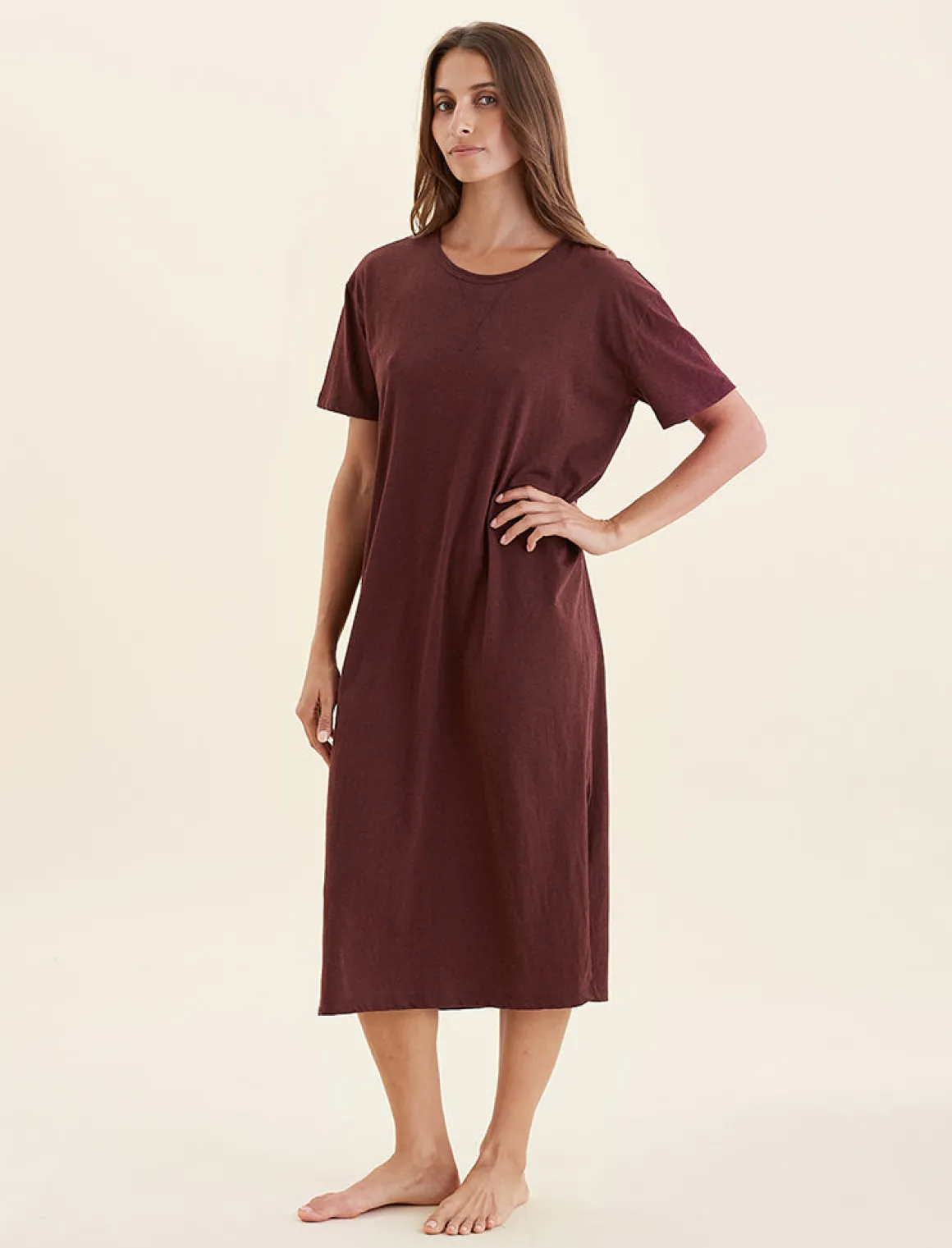 Jada Organic Cotton Knit Nightie
