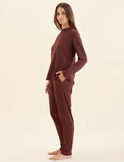 Jada Organic Cotton Knit Long Sleeves Tee