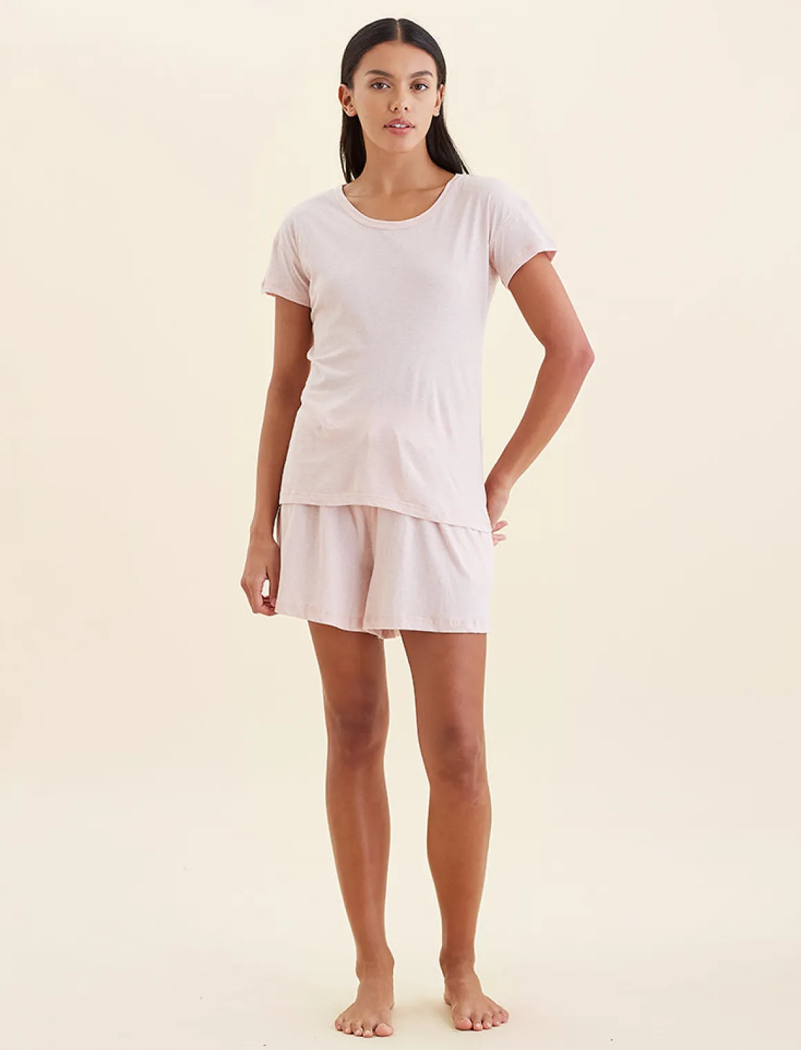Jada Organic Cotton Knit Tee