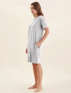 Jada Organic Cotton Knit Midi Nightie