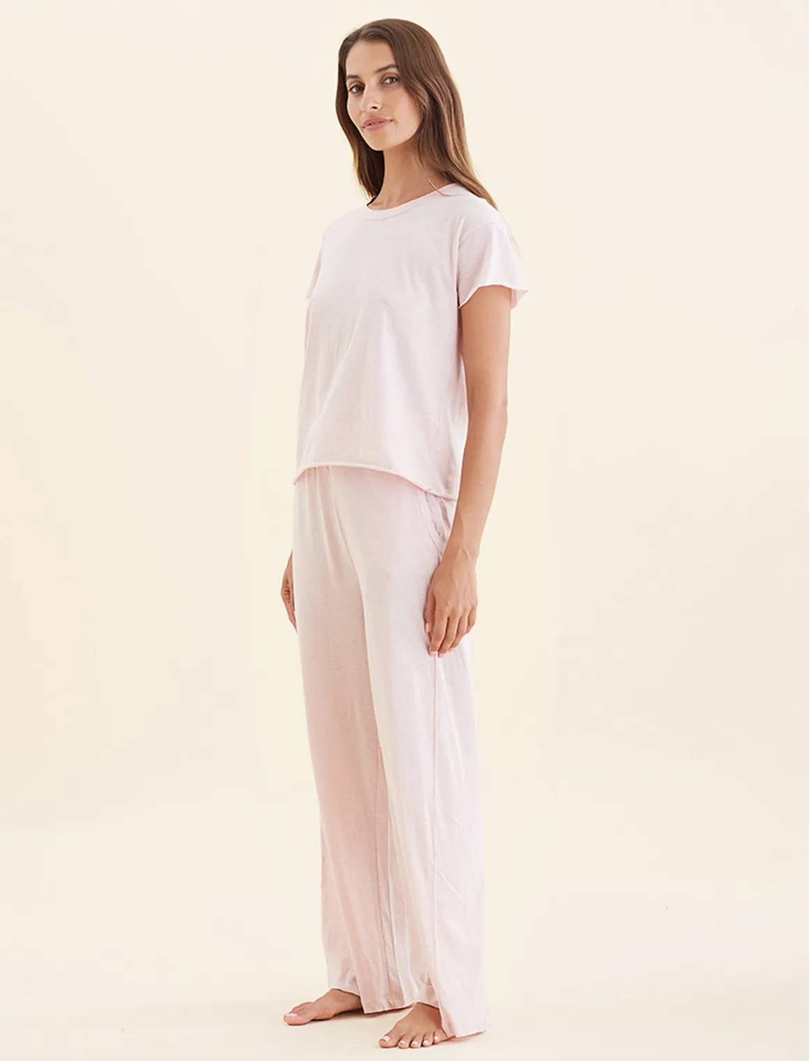 Jada Organic Cotton Knit Boxy Tee