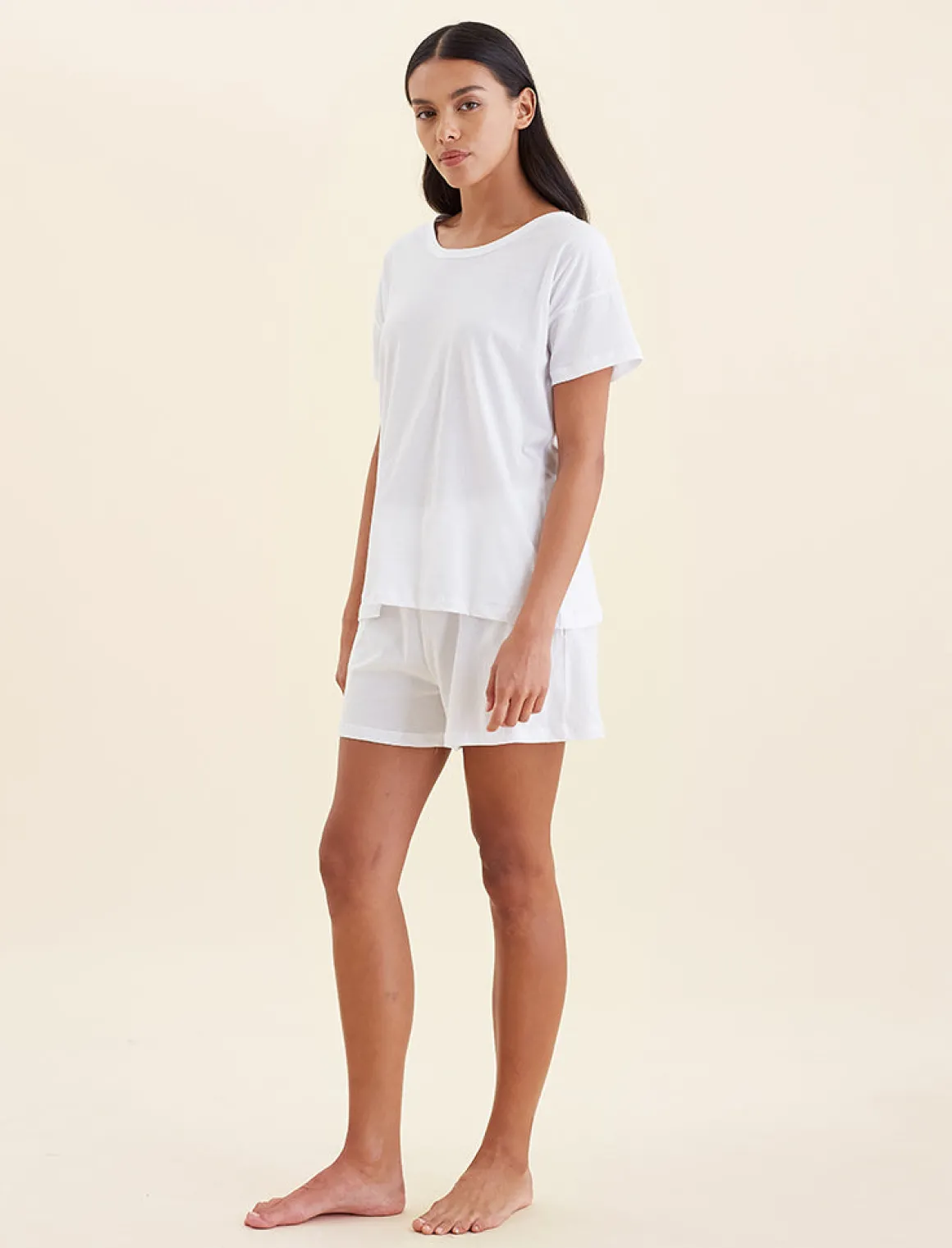 Jada Organic Cotton Knit Tee