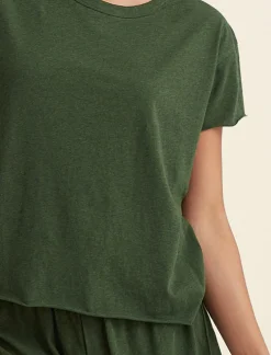 Jada Organic Cotton Knit Boxy Tee