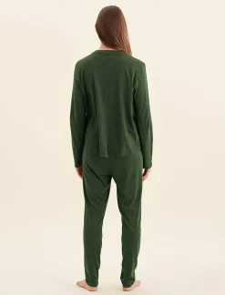 Jada Organic Cotton Knit Long Sleeve Tee