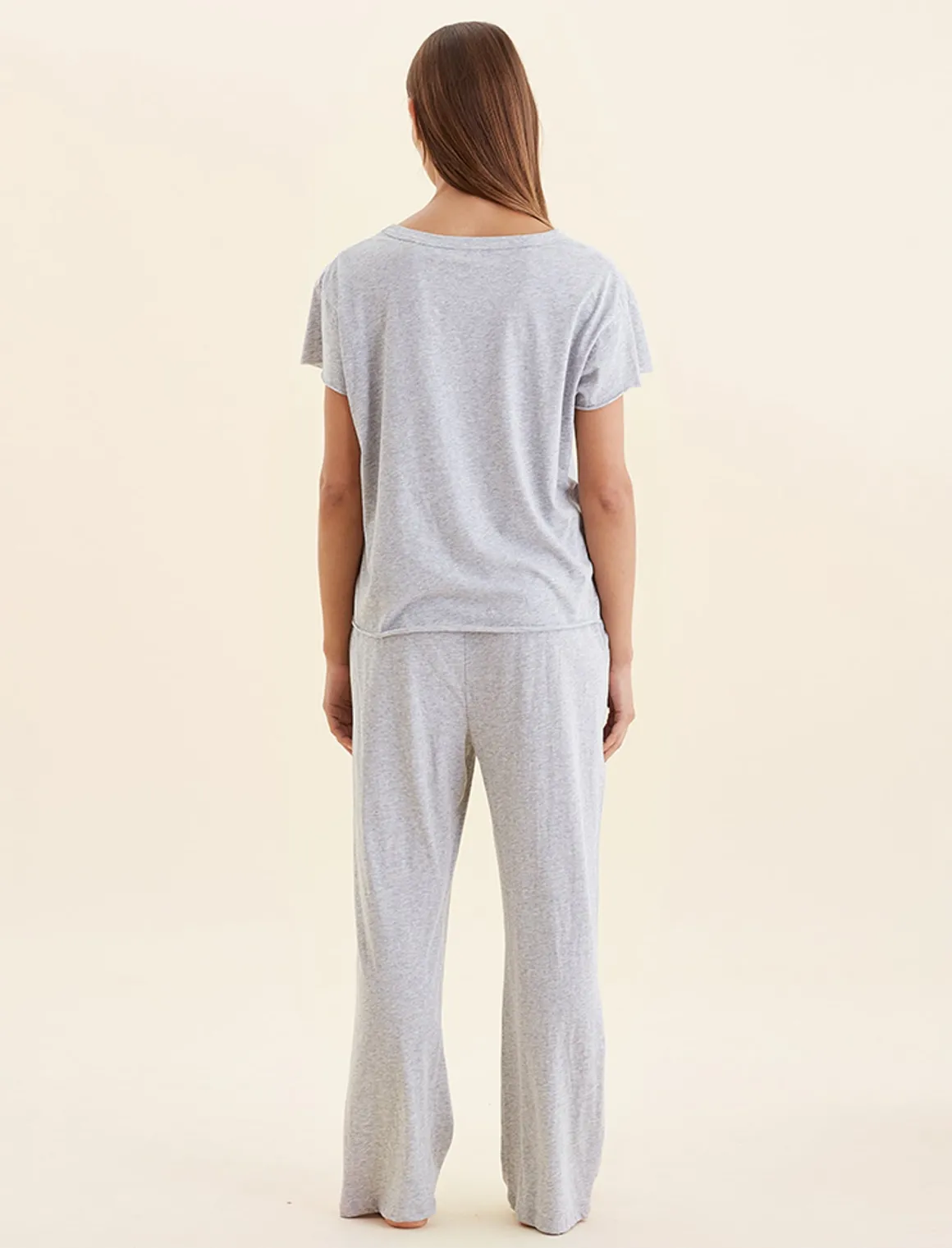 Jada Organic Cotton Knit Boxy Tee