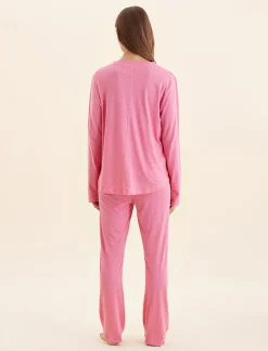 Jada Organic Cotton Knit Long Sleeve Tee