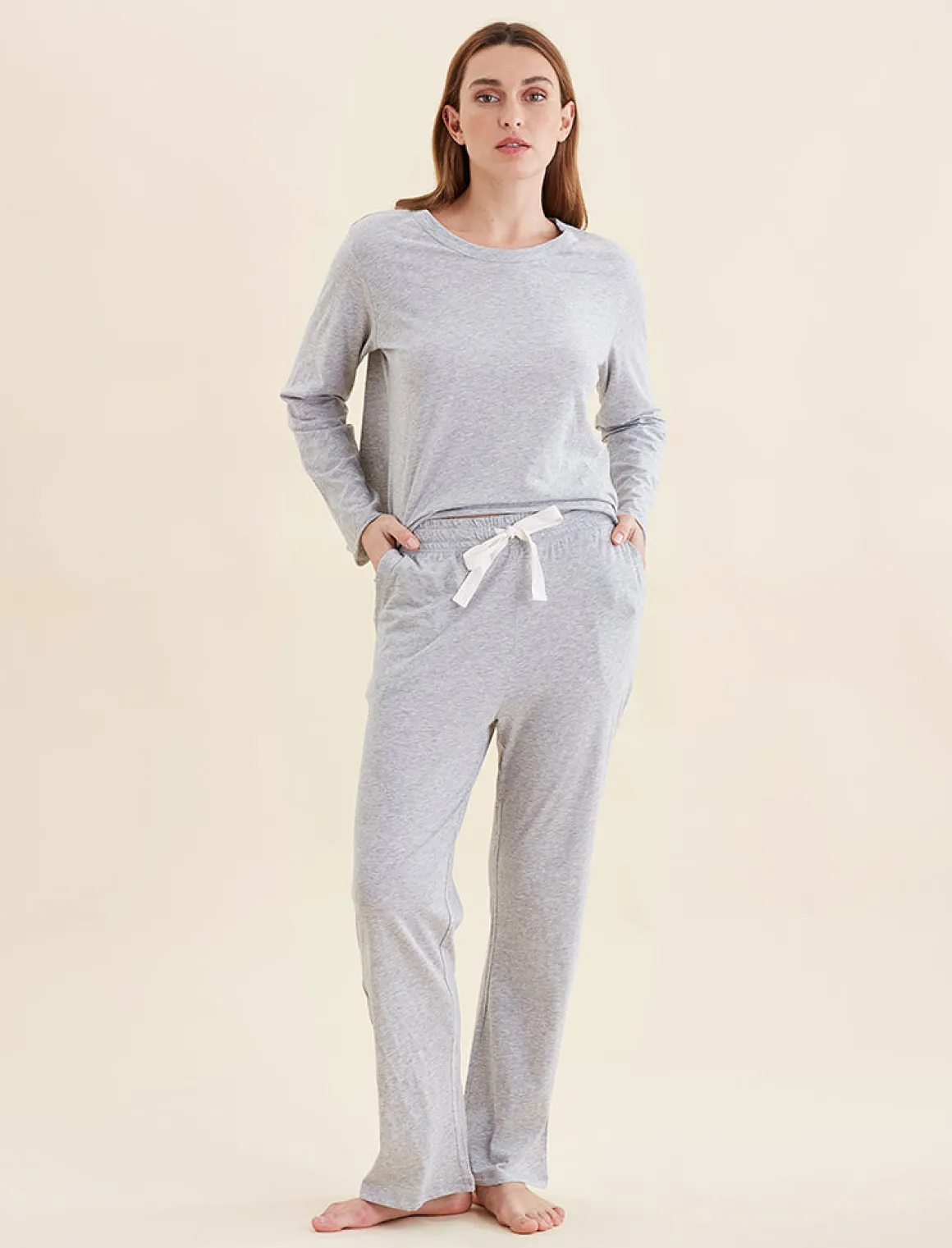 Jada Organic Cotton Straight Leg Pant