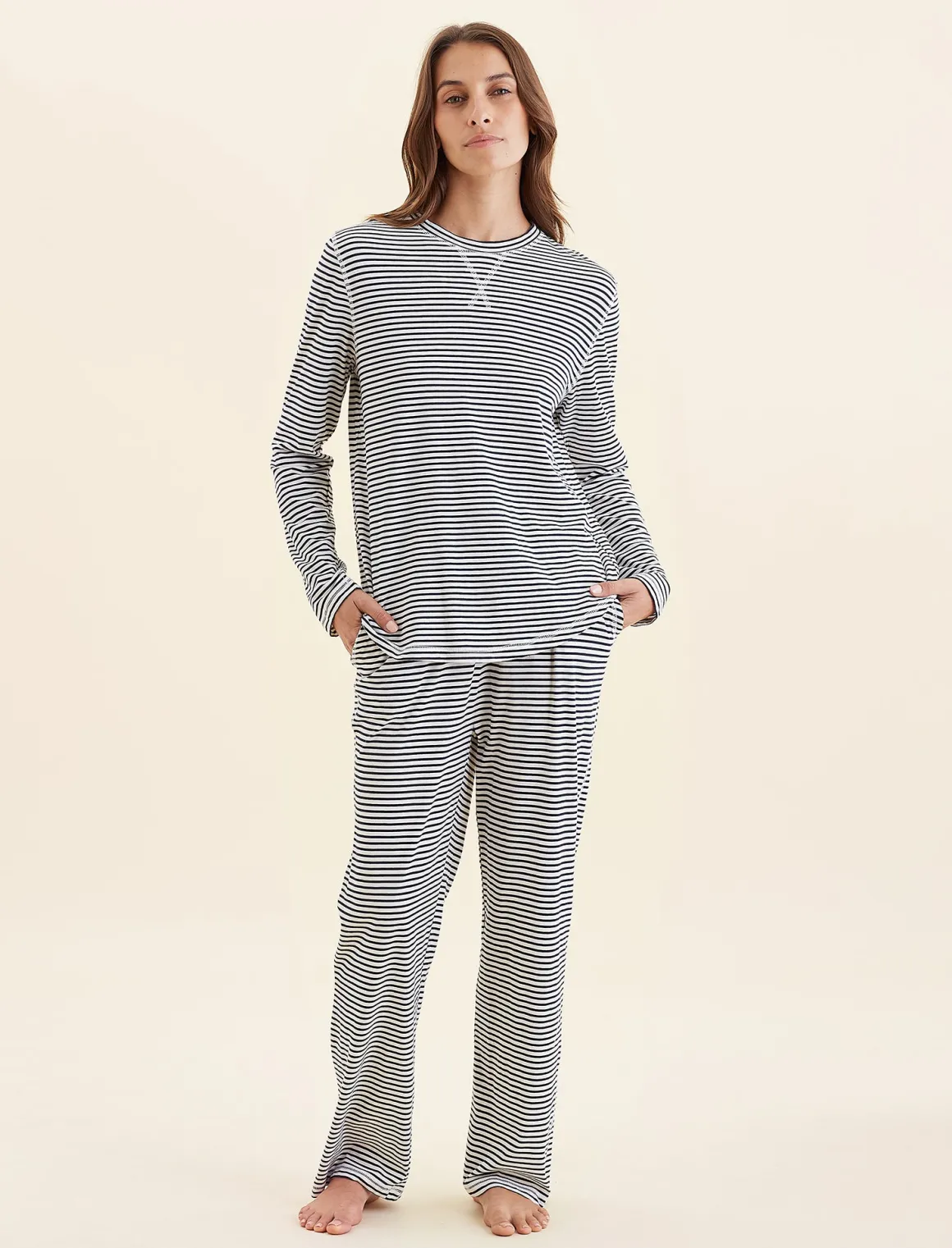 Jada Organic Cotton Straight Leg Pant