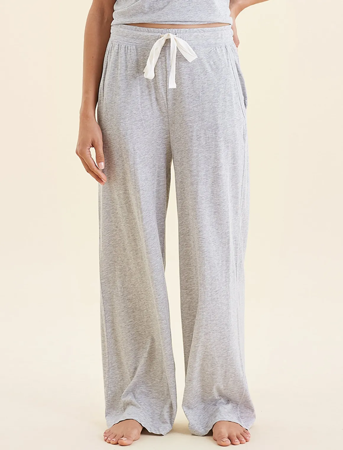Jada Organic Cotton Wide Leg Pant