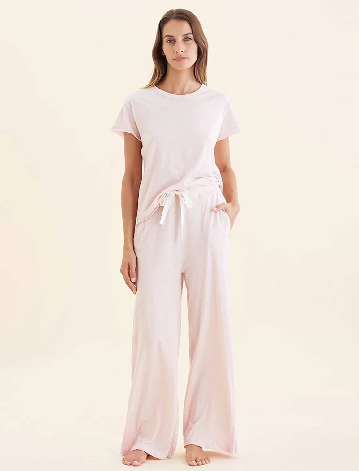 Jada Organic Cotton Wide Leg Pant