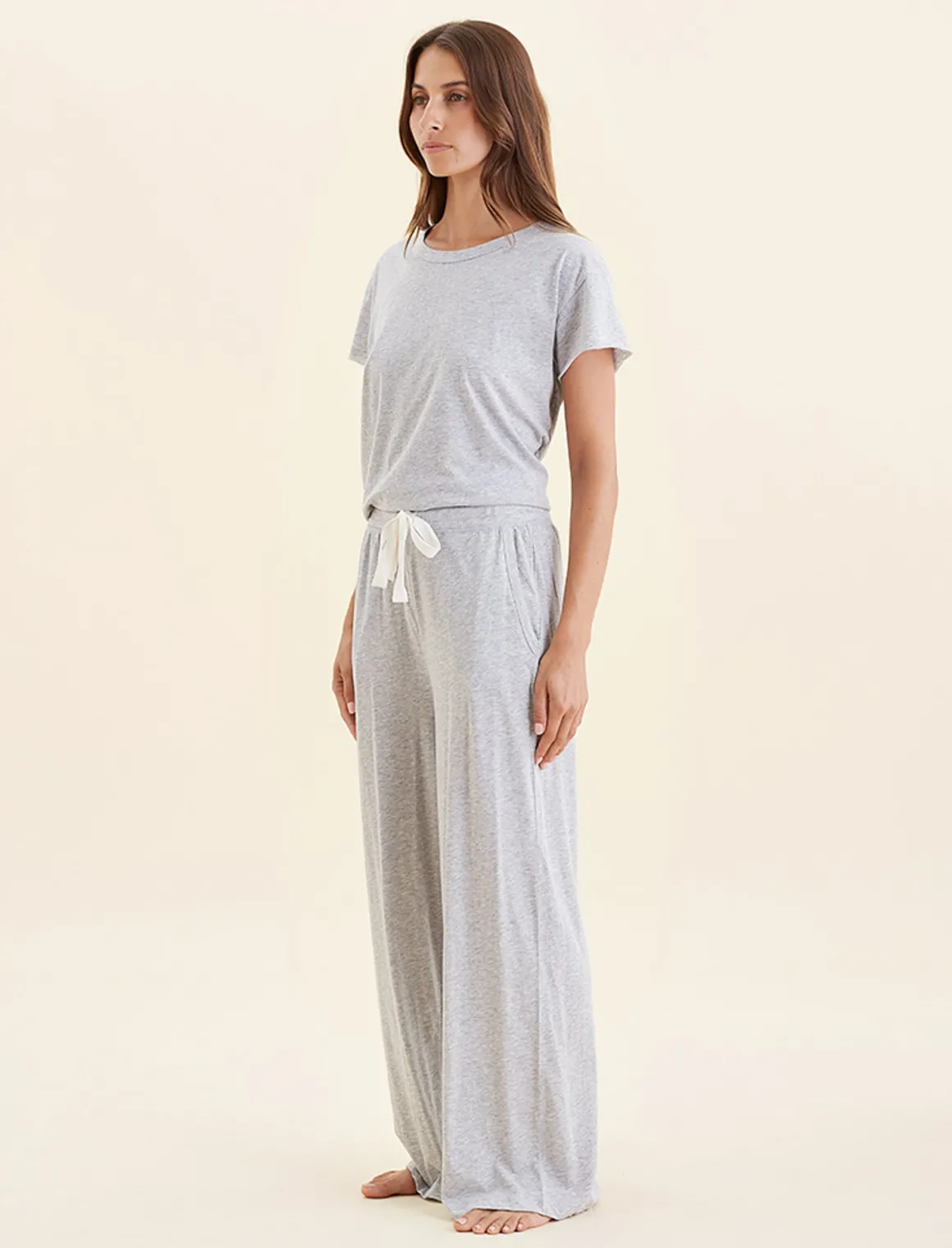 Jada Organic Cotton Wide Leg Pant