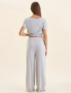 Jada Organic Cotton Wide Leg Pant