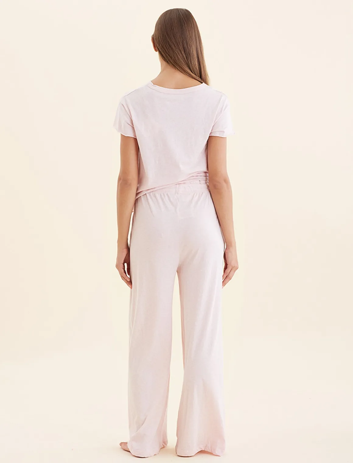 Jada Organic Cotton Wide Leg Pant