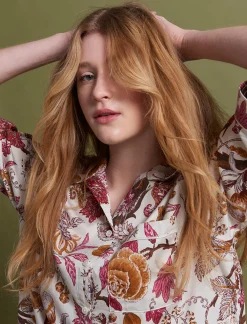 Karen Walker Edwardian Floral Crop PJ Set