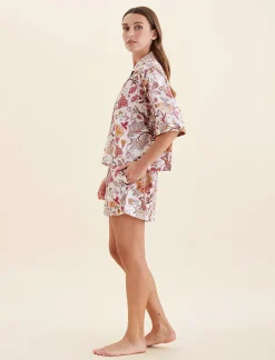 Karen Walker Edwardian Floral Boxer PJ Set