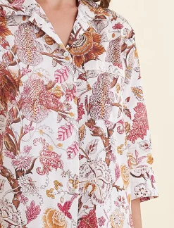 Karen Walker Edwardian Floral Crop PJ Set