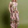 Karen Walker Love Letters Panel Front Maxi Nightie