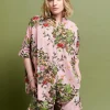 Karen Walker Love Letters Flowy Boxer PJ Set