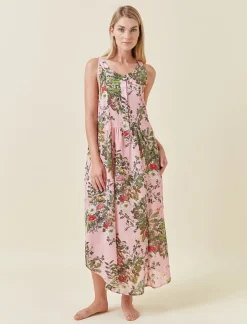 Karen Walker Love Letters Panel Front Maxi Nightie