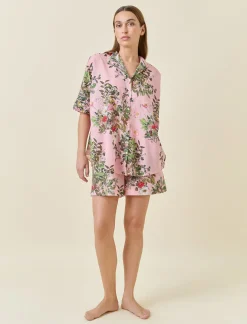 Karen Walker Love Letters Flowy Boxer PJ Set