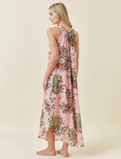 Karen Walker Love Letters Panel Front Maxi Nightie