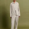 Karen Walker Seersucker Stripe PJ Set