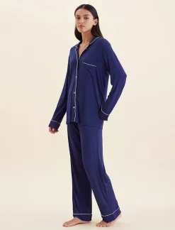 Kate Modal Soft Full Length PJ Set
