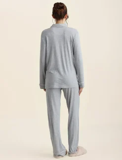 Kate Modal Soft Full Length PJ Set
