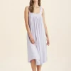Kate Modal Soft Pleat Front Maxi Nightie