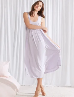 Kate Modal Soft Pleat Front Maxi Nightie