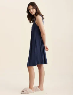 Kate Modal Soft Pleat Front Nightie