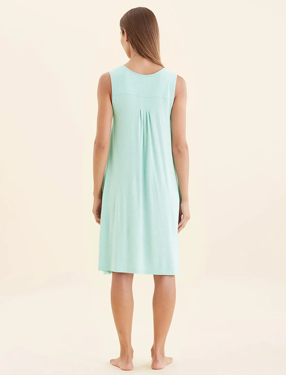 Kate Modal Soft Pleat Front Nightie