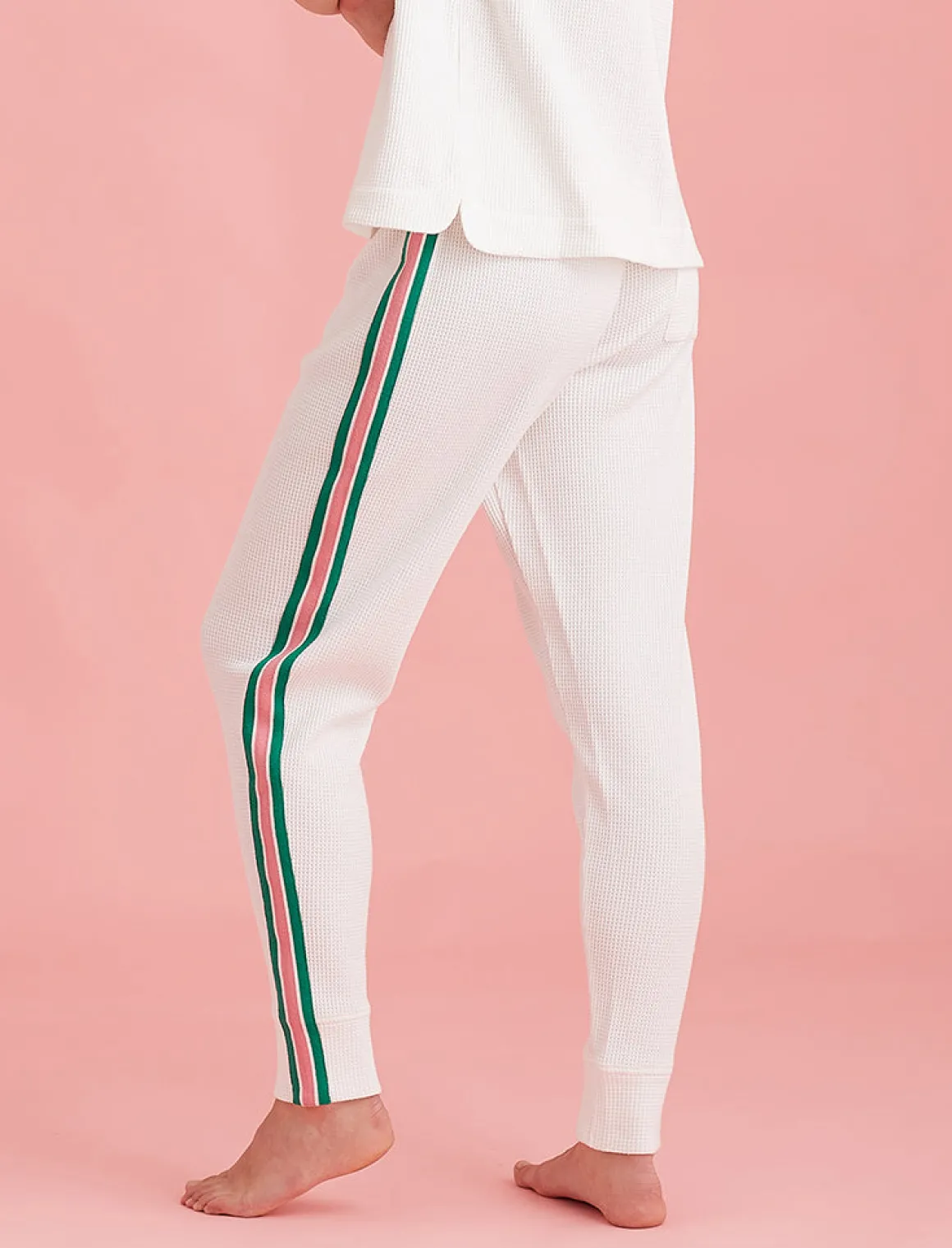 Luxe Waffle Tennis Jogger