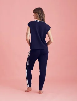 Luxe Waffle Tennis Jogger