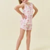 Magnificent Mess Girls Flutter Cami Boxer PJ Set